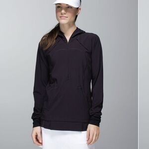 Lululemon Lightened Up Pullover with hood Black